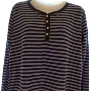 NAUTICA STRIPED HENLEY